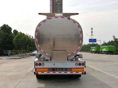 Chusheng  CSC9405GSYL Aluminum alloy edible oil transportation semi-trailer