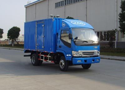 Jianghuai brand automobiles HFC5040XXYKT1 Box transport vehicle