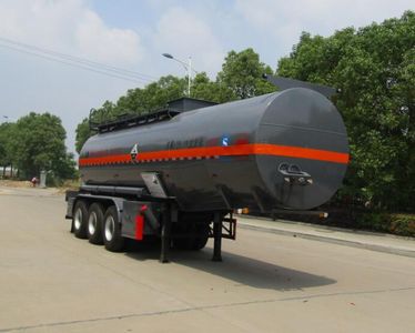 Zhongqi Liwei brand automobiles HLW9402GFWA Tank transport semi-trailer for corrosive substances