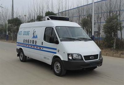 Jiangling Quanshun brand automobiles JX5049XLCXHMA Refrigerated truck