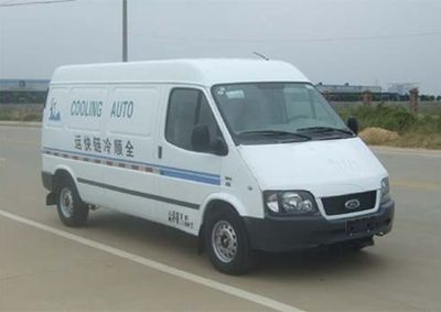 Jiangling Quanshun brand automobiles JX5049XLCXHMA Refrigerated truck