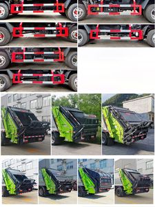 Qi Dongfang  CLD5070ZYSEQ6 Compressed garbage truck