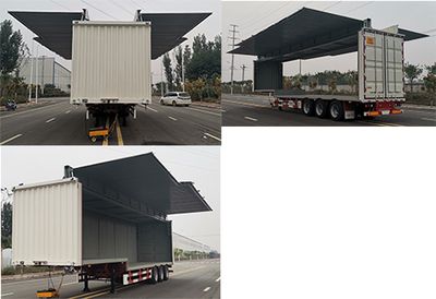 Yanzhao Chunhui  HHC9400XYKE Wing opening box semi-trailer