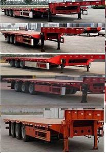 Speeffler GJC9404TDP Low flatbed semi-trailer