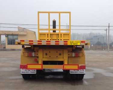 Huanlu  LYT9400ZZXP Flat dump semi-trailer