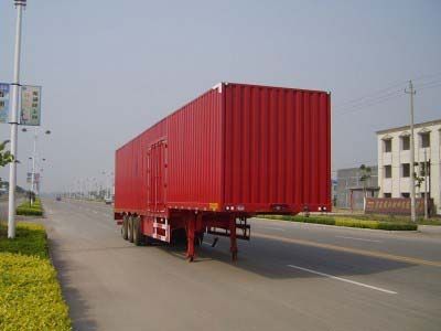 Juwang  ZJW9401XXY Box transport semi-trailer