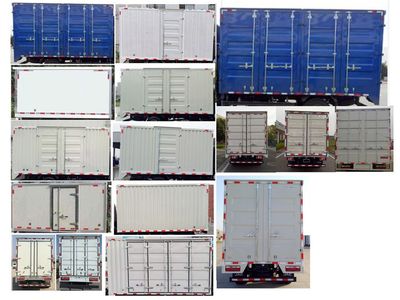 Jianghuai brand automobiles HFC2045XXYP32K1C7NS Off road box transport vehicle