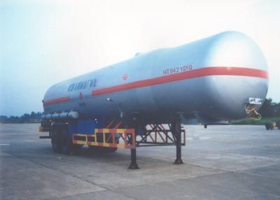 Hongtu  HT9421GYQ Semi trailer for liquefied gas transportation