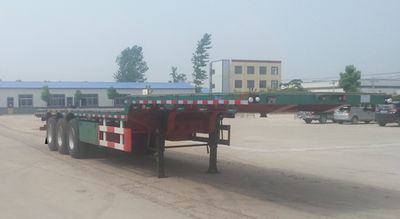 Huanlu  LYT9408TPB Flat transport semi-trailer