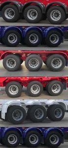 Tonghua  THT9406TJZA Container transport semi-trailer