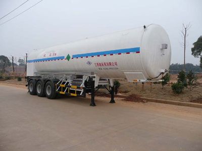 Wufeng  JXY9406GDY Low temperature liquid transport semi-trailer