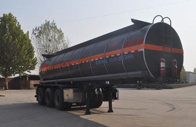 Qilin QLG9405GRYBFlammable liquid tank transport semi-trailer