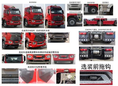 Haohan  ZZ4255V3446E1W Dangerous goods tractor