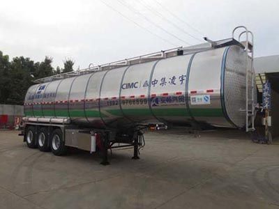 Lingyu  CLY9402GLY Asphalt transport semi-trailer