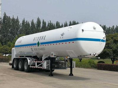 Hongtu  HT9403GDY2 Low temperature liquid transport semi-trailer