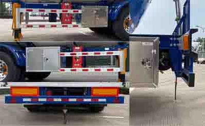 Ruijiang  WL9406GRY42 Flammable liquid tank transport semi-trailer