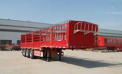 Xinkaida brand automobilesDLZ9403CCYEGantry transport semi-trailer