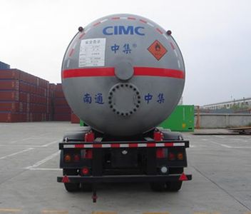 CIMC NTV9400GYQ Semi trailer for liquefied gas transportation