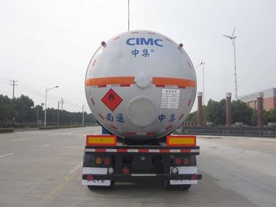 CIMC NTV9400GYQ Semi trailer for liquefied gas transportation