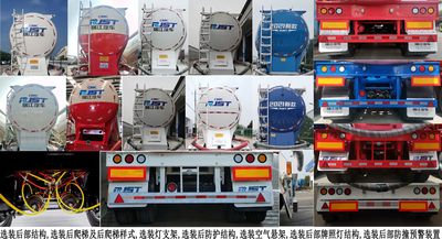 Ruijiang  WL9404GXHE Lower ash semi-trailer