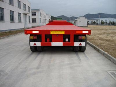 Zhongshang Automobile ZL9402TDP Low flatbed semi-trailer