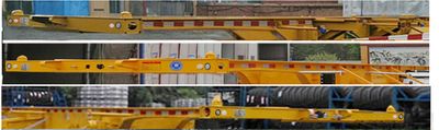 Huanfeng  HFP9400TJZ Container transport semi-trailer