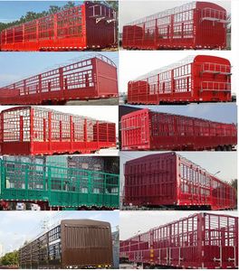 Zhongzhi Huaxing brand automobiles JLQ9371CCY Gantry transport semi-trailer