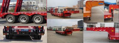 Huasheng Shunxiang  LHS9403TDP Low flatbed semi-trailer