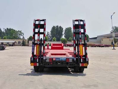 Huasheng Shunxiang  LHS9403TDP Low flatbed semi-trailer