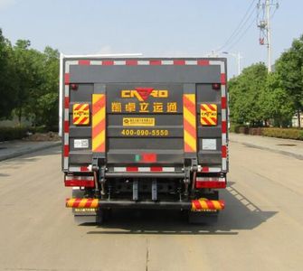 Zhongqi Liwei brand automobiles HLW5072CTY6EQ Barrel garbage transport vehicle