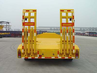 Huajun  ZCZ9292TD Low flatbed semi-trailer