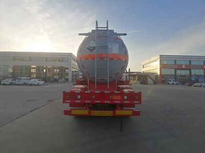 Lisheng  HLS9403GFW Tank transport semi-trailer for corrosive substances