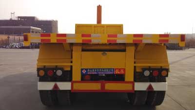 Jidong Julong brand automobile JDL9400ZZXP Flat dump semi-trailer