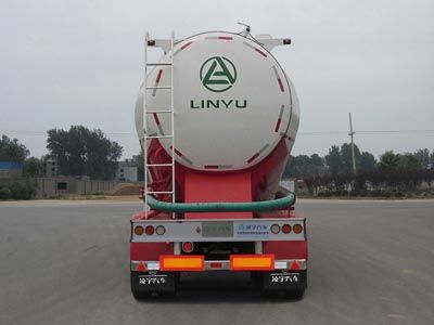 Lingyu  CLY9401GFL3 Low density powder material transportation semi-trailer