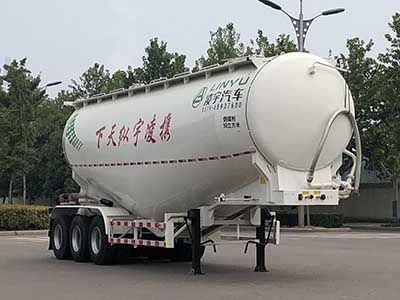 Lingyu  CLY9401GFL3 Low density powder material transportation semi-trailer