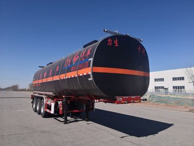 Lisheng  HLS9400GRYA Flammable liquid tank transport semi-trailer