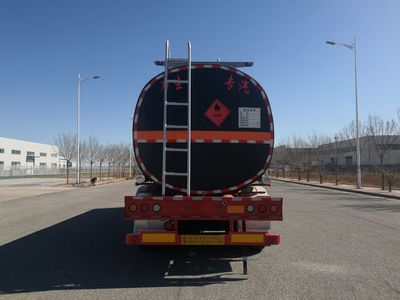 Lisheng  HLS9400GRYA Flammable liquid tank transport semi-trailer