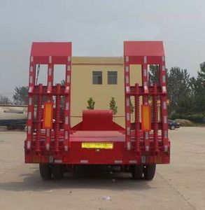 Jiyue  SPC9354TDP Low flatbed semi-trailer