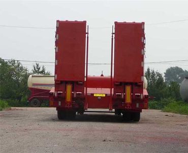 Jiyue  SPC9354TDP Low flatbed semi-trailer