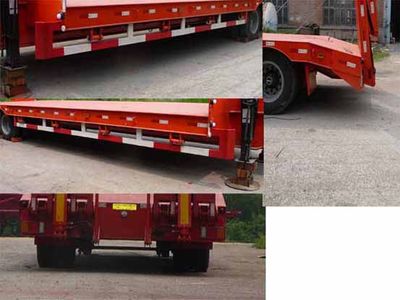 Jiyue  SPC9354TDP Low flatbed semi-trailer