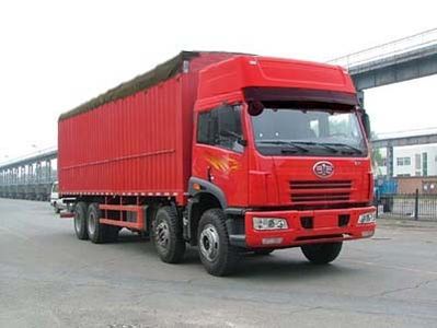 Jiefang Automobile CA5312XXYP21K2L2T4AE Canopy transport vehicle