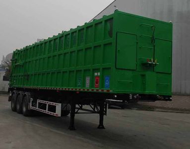 Shanhua  JHA9401ZYS Compressed garbage semi-trailer