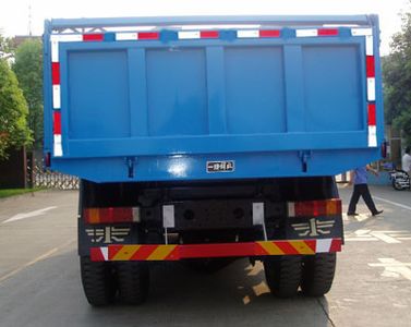 Jiefang Automobile CA3160PK1E4A802 Flat head diesel dump truck