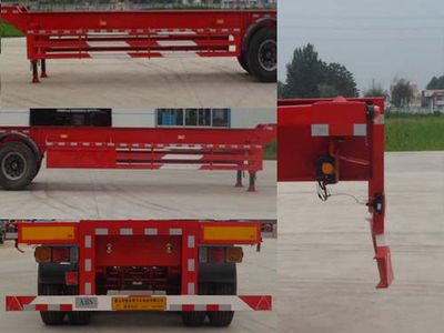 Hualu Yexing brand automobiles HYX9400TJZE Container transport semi-trailer