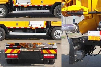 Weituorui  WT5040GQW Cleaning the suction truck