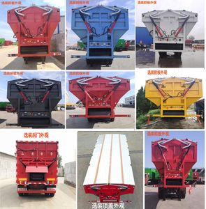 Jilu Hengchi  PG9407ZLS Bulk grain transportation semi-trailer