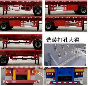 Qilu Hongguan Automobile GHG9400CCYQ Gantry transport semi-trailer