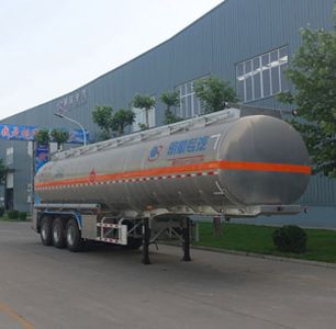 Minghang  ZPS9401GYYE Aluminum alloy oil transport semi-trailer