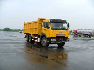 Jiefang Automobile CA3252P2K2L2T1 Flat head diesel dump truck