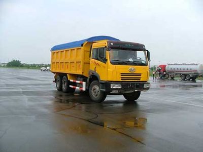 Jiefang Automobile CA3252P2K2L2T1 Flat head diesel dump truck